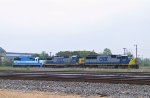 CSX 8779, CSX 7597, & EMDX 9000